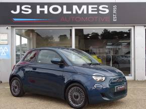 FIAT 500E 2022 (72) at JS Holmes Wisbech