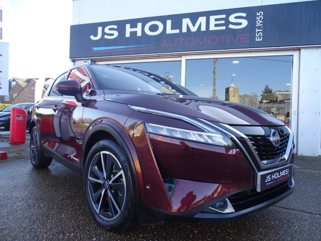 Nissan Qashqai 1.5 E-Power Tekna 5dr Auto Hatchback Petrol/Electric Hybrid RED