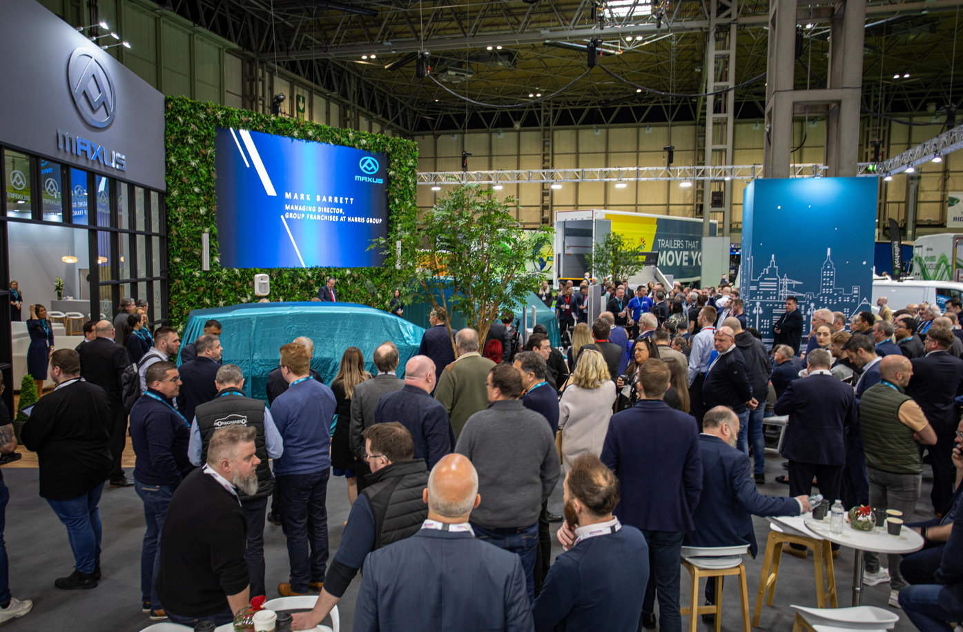 2024 MAXUS LCV SHOW stand overview